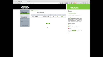 Luxul How To: Reset AP with Wireless Controller