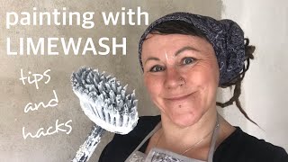 painting with limewash . tips & hacks . chemical free eco paint (my first time)