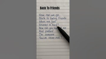 Thumbnail of Back To Friends - Sombr lyrics #sombr #backtofriends #spotify  #lyrics #song #trending #sadsong