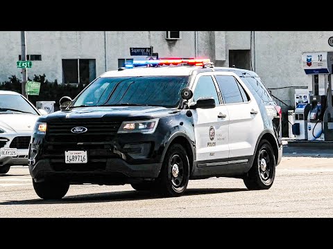 LAPD Pacific Unit Responding