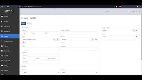 How to convert Lead to Account, Contact and Opportunity in EspoCRM