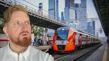 MOSCOW CENTRAL CIRCLE Tour — Then A Random Stop! 🚆🇷🇺 