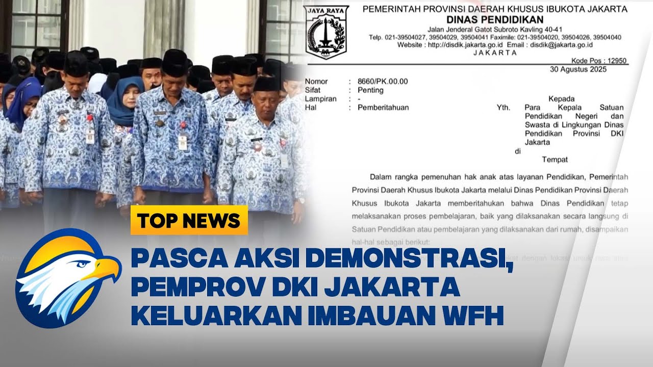 TOP TOPIC - Imbauan Pemprov DKI Jakarta Pasca Aksi Demonstrasi | Top News