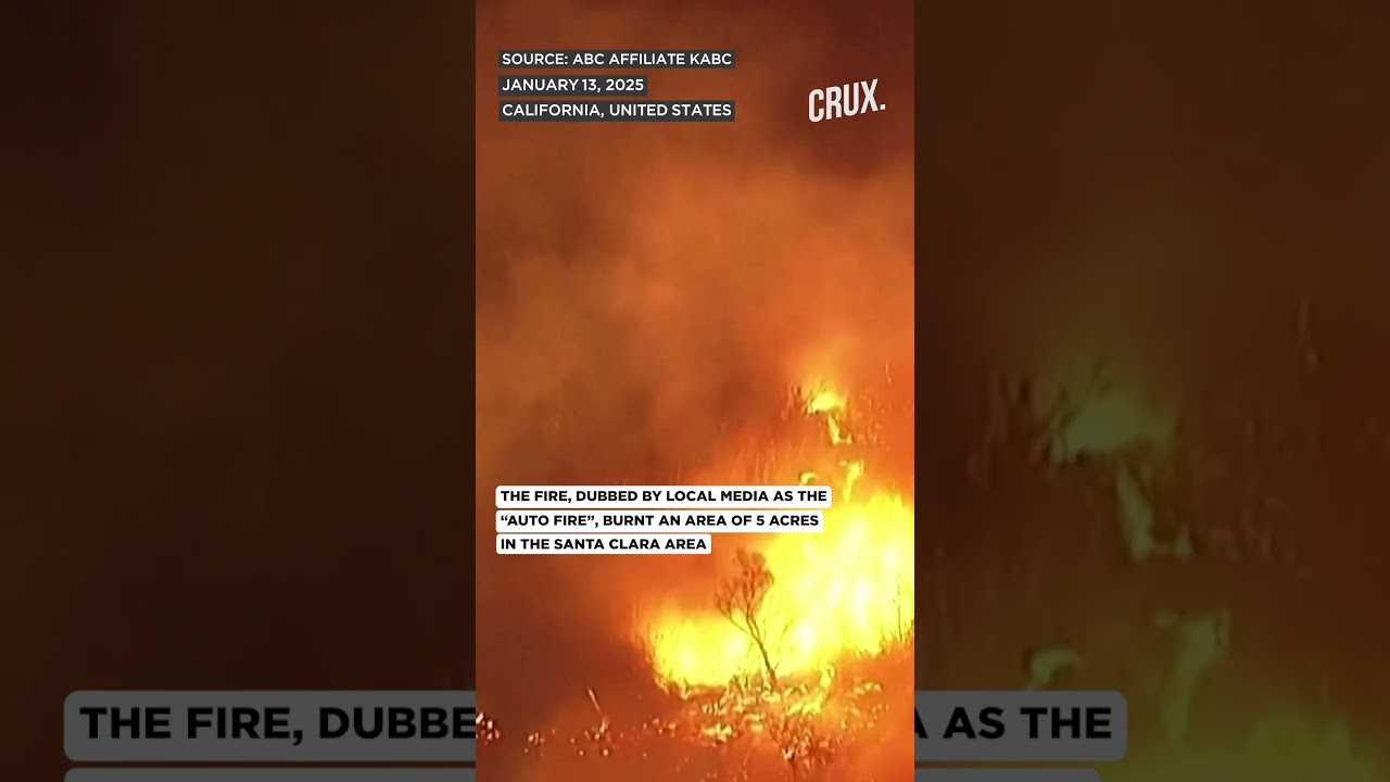 &ldquo;Auto Fire&rdquo;: New Massive Wildfire Breaks Out In Southern California Amid Strong Winds