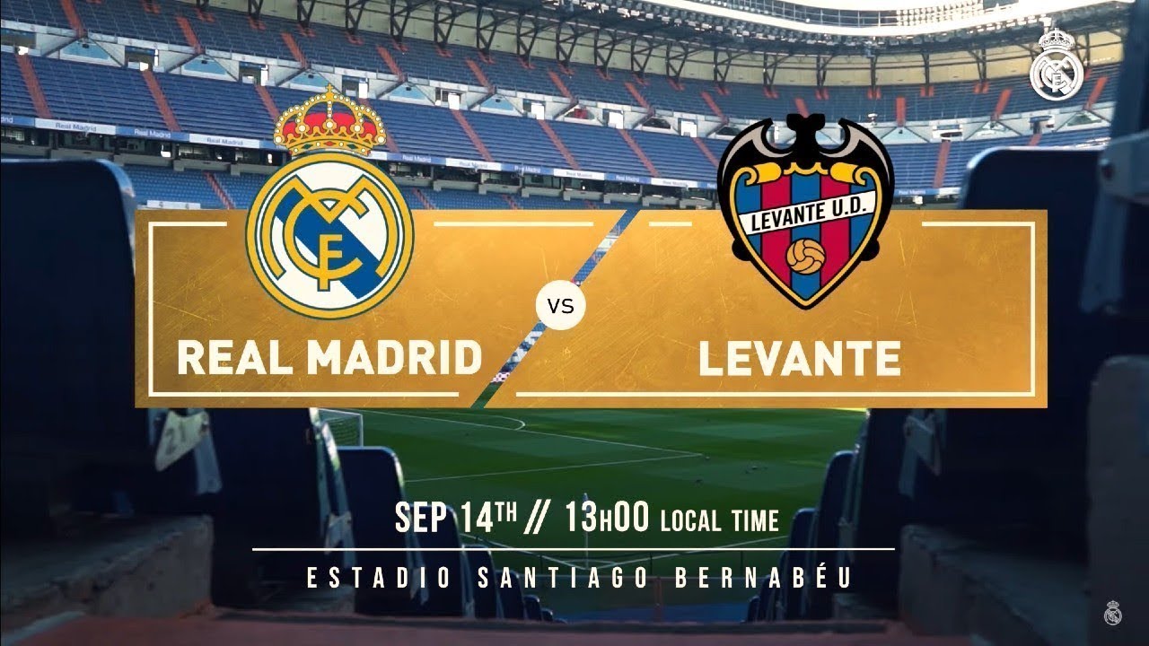 Real Madrid vs Levante Live Streaming - YouTube