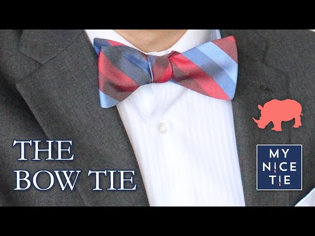 How to Tie a Bow Tie - Learn to Tie a Bow Tie in 9 Simple Steps