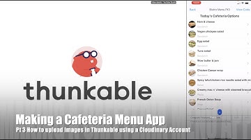Thunkable How to upload photos to the internet that can be used in a Thunkable App using Cloudinary