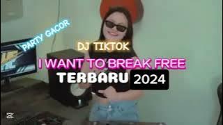 DJ CHA CHA ( I WANT TO BREAK FREE ) VAREL KAONSENG TERBARU 2024