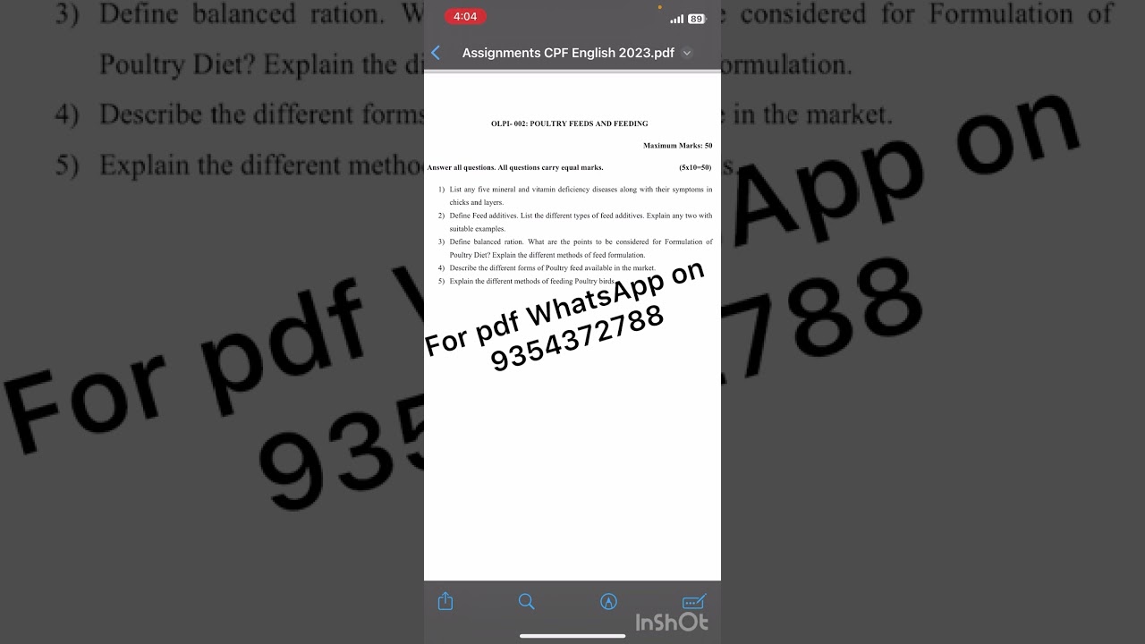 OLPI 2 ENGLISH MEDIUM SOLVED ASSIGNMENT 2023-24 FOR PDF WHATSAPP ON 9354372788