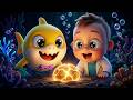 Baby Shark Sick in Ocean 🤒| Episode 5, Doctor Rescue Song, Nursery Rhymes for Kids & Ocean Adventure
