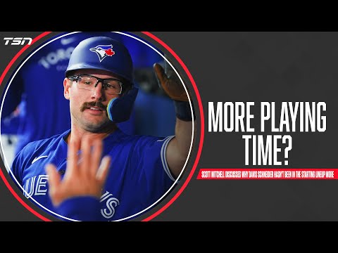 Why hasn't Schneider gotten more playing time for the Blue Jays?