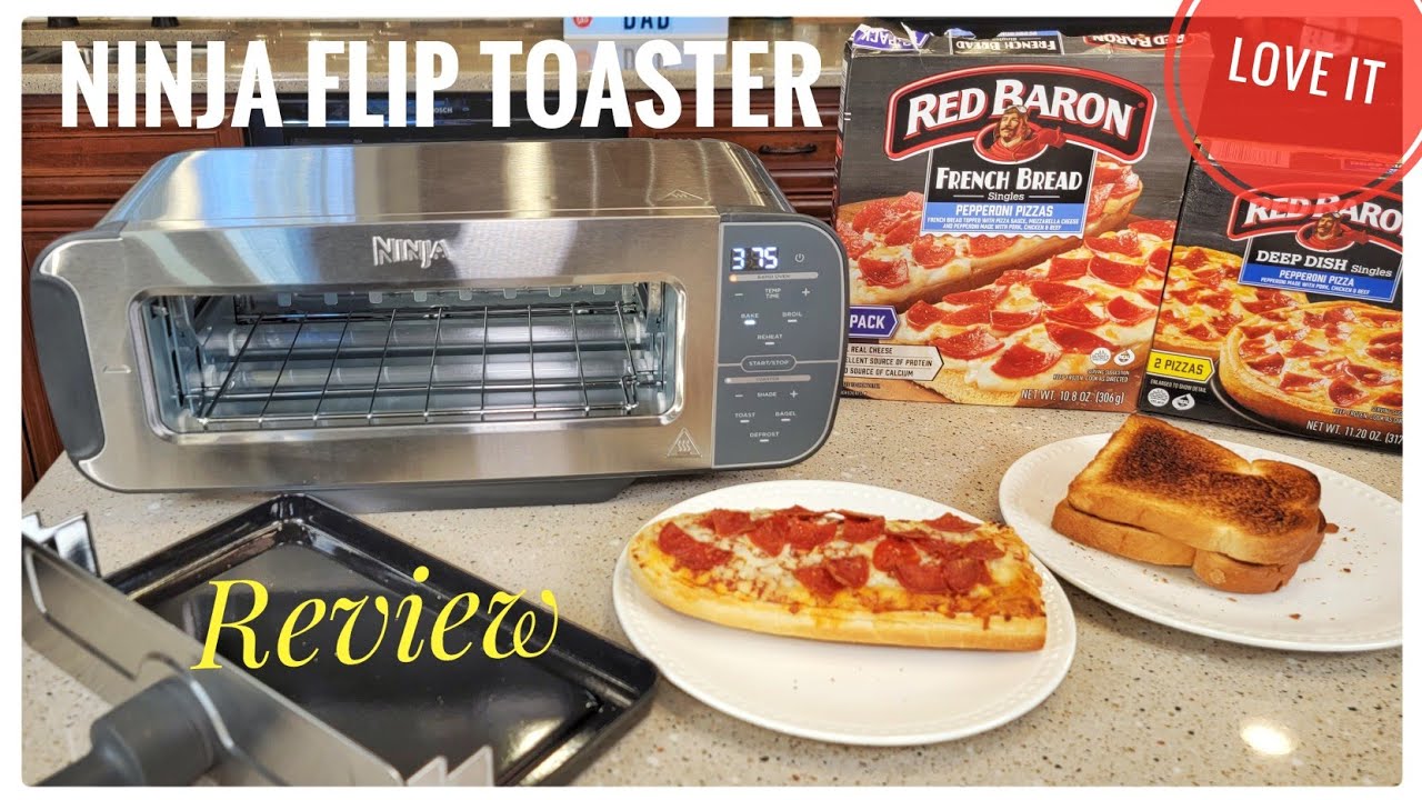 Review NINJA Foodi 2-in1 Flip Toaster Oven ST101 I LOVE IT