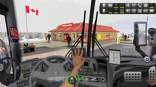 Bus Simulator : Ultimate | Let’s have a Burger 🍔🍷 | Mercedes-Benz | Drive with Devil 😈  screenshot 4