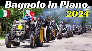 27° Raduno Trattori d'Epoca & Sfilata, Bagnolo in Piano (RE), 25 Aprile 2024, Old Tractors Gathering