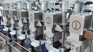 High-Speed Tinplate Line: 6-Head Servo-Tracking Filler & 3-Head Bericap REL Capper (5400 BPH)