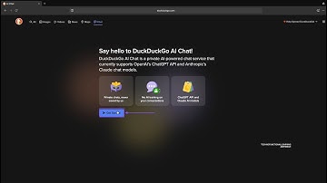 DuckDuckGo AI Chat in Browser with OpenAI’s ChatGPT API & Anthropic’s Claude chat Models-Mac/Windows