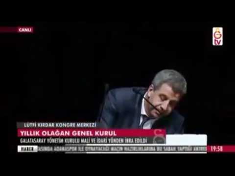 Hakan Şükür ve Arif Erdem in Galatasaray üyeliği ihracı oylamasında Kadir Çetinçalı nın konuşması