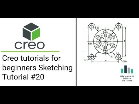 Creo tutorials for beginners Sketching Tutorial #20 - YouTube