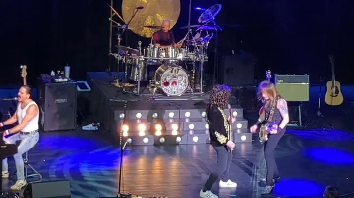 Almost Queen Tribute Band Doing Radio Gaga at The Warner Theater Washington DC