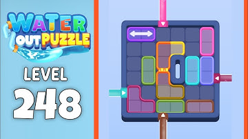 Water Out Puzzle level 248 solution 