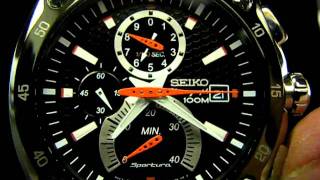 Seiko Sportura SPC003 Chronograph 1/100-second