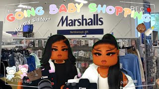 GOING BABY SHOPPING FOR MY SISTER *ft. nichole_robinson* | Roblox Bloxburg Roleplay