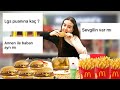 MCDONALDS MUKBANG- HAKKIMDA MERAK EDİLEN HER ŞEYİ CEVAPLADIM!!!