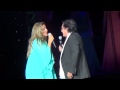 Al Bano and Romina Power Dancing Together in concert 4/26/2014