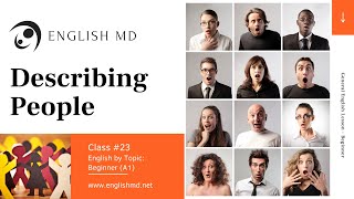 Describing People | Beginner English for ESL Adults & Teens (A1) | Review
