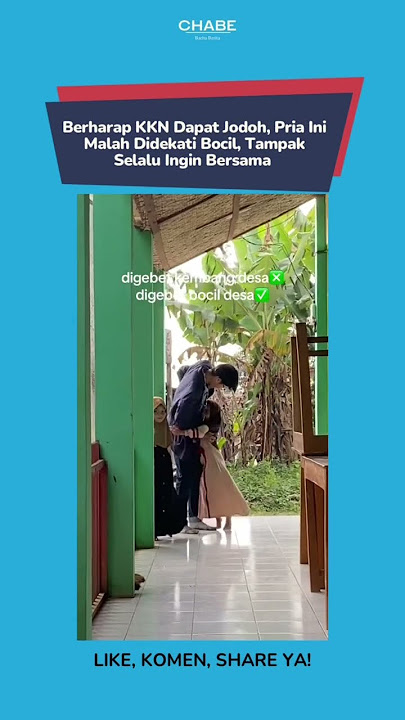 Berharap KKN Dapat Jodoh, Pria Ini Malah Didekati Bocil, Tampak Selalu Ingin Bersama