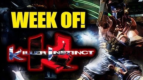 WEEK OF! Killer Instinct Xbox One Part 1 (Random Select)