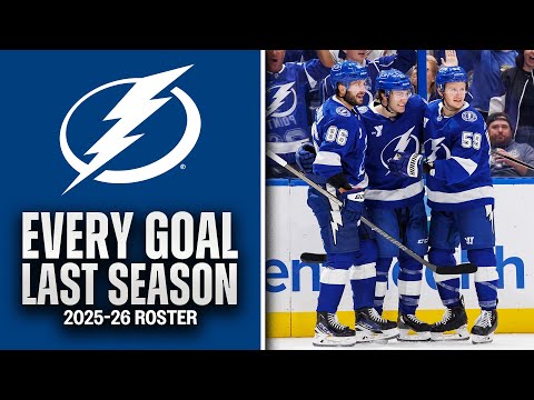 EVERY GOAL last season from the 2025-26 TAMPA BAY LIGHTNING #32in32