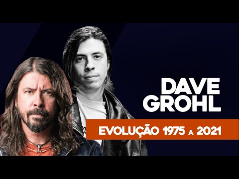 Dave Grohl: Evolução 1975 a 2021