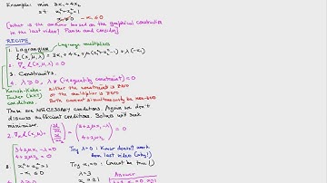 Inequality Constraints
