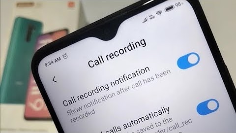 Redmi 9 prime turn off auto call Recording, deactivate auto call recording kaise kare