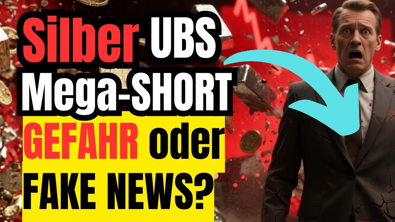 Silber-Knall bei 90 Dollar: UBS Mega-Short oder größte Fake News des Jahres?