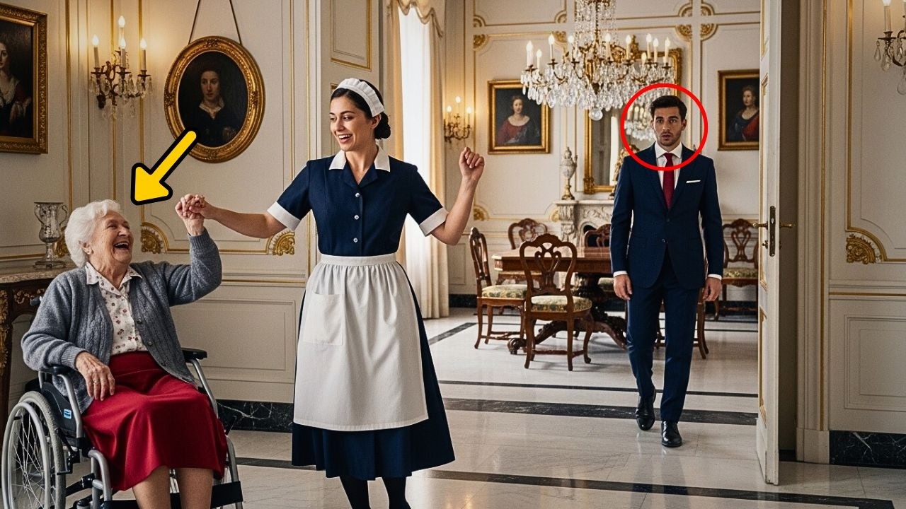 Il MILIONARIO è tornato a casa di SORPRESA… e non credeva a cosa la cameriera facesse a sua madre!