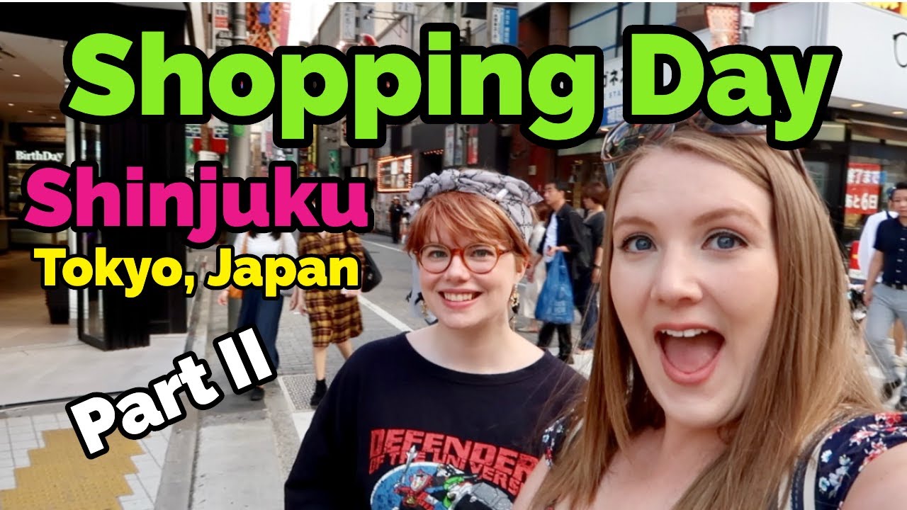 Quirky Shopping In Shinjuku Including Closet Child Youtube