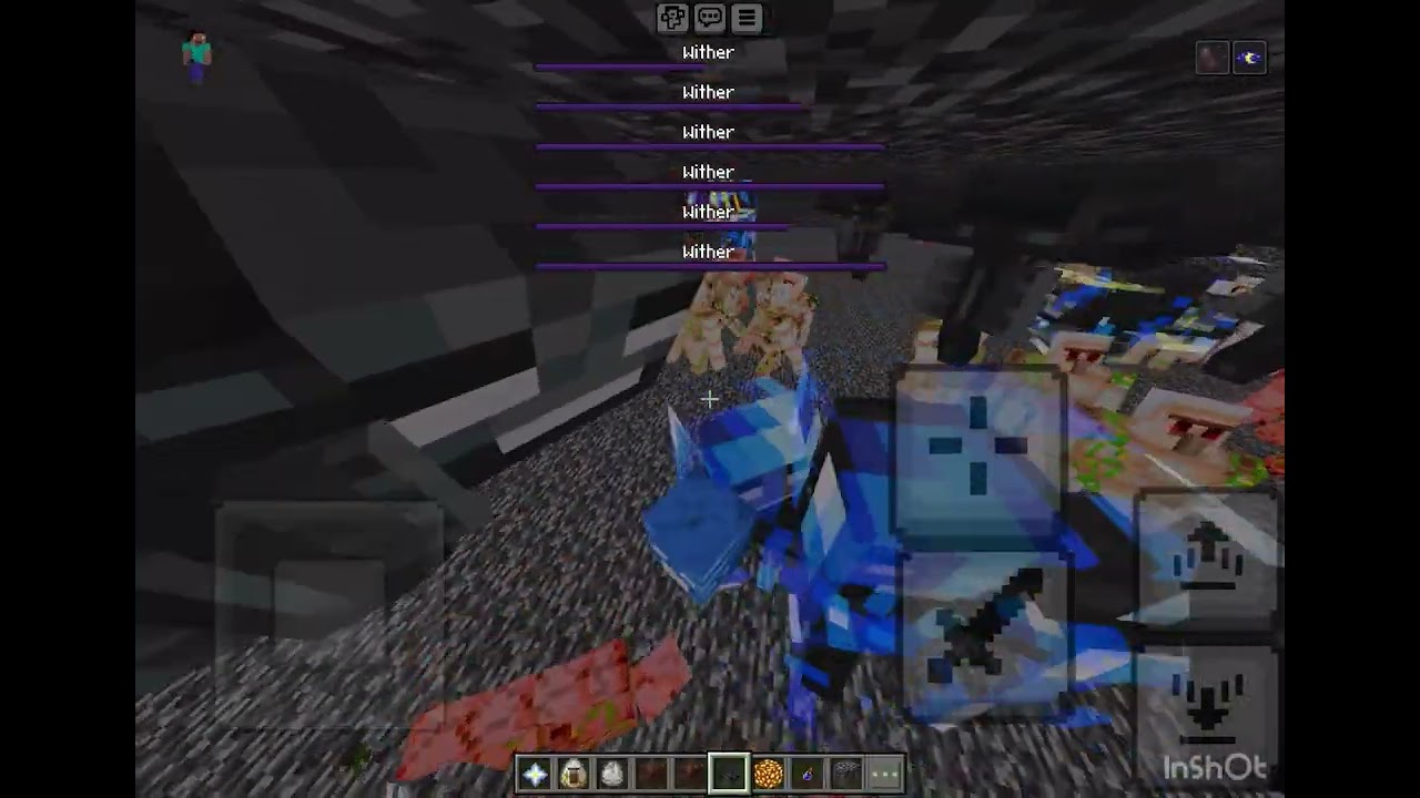 Iron Golems vs Withers | Mob versus 