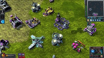 Red Alert 3 - Psysonic Omega Mod 1 vs 5 Brutal AI