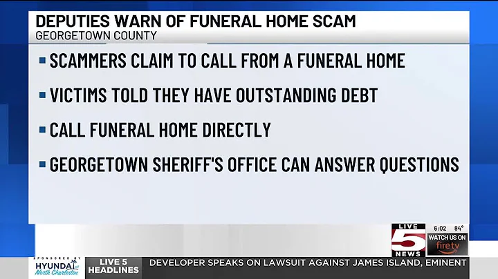 VIDEO: Georgetown County deputies warn public of new scam phone call circulating