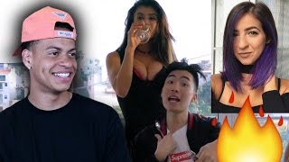 RiceGum- I Didn't Hit Her (TheGabbieShow Diss Track) Reaction