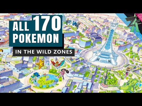Wild Zone COMPLETE Guide All 170 Pokémon Locations In Legends Z A