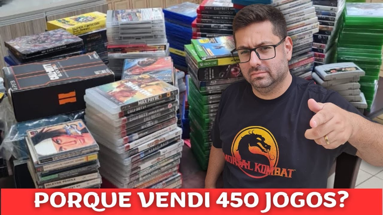 Desisti de colecionar games?