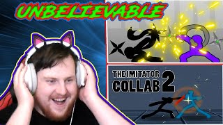 Insane Stickmen Fight The Imitator Collab 1 2 Reaction Hosted By Shuriken