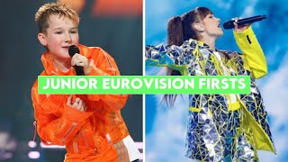 Junior Eurovision Firsts!