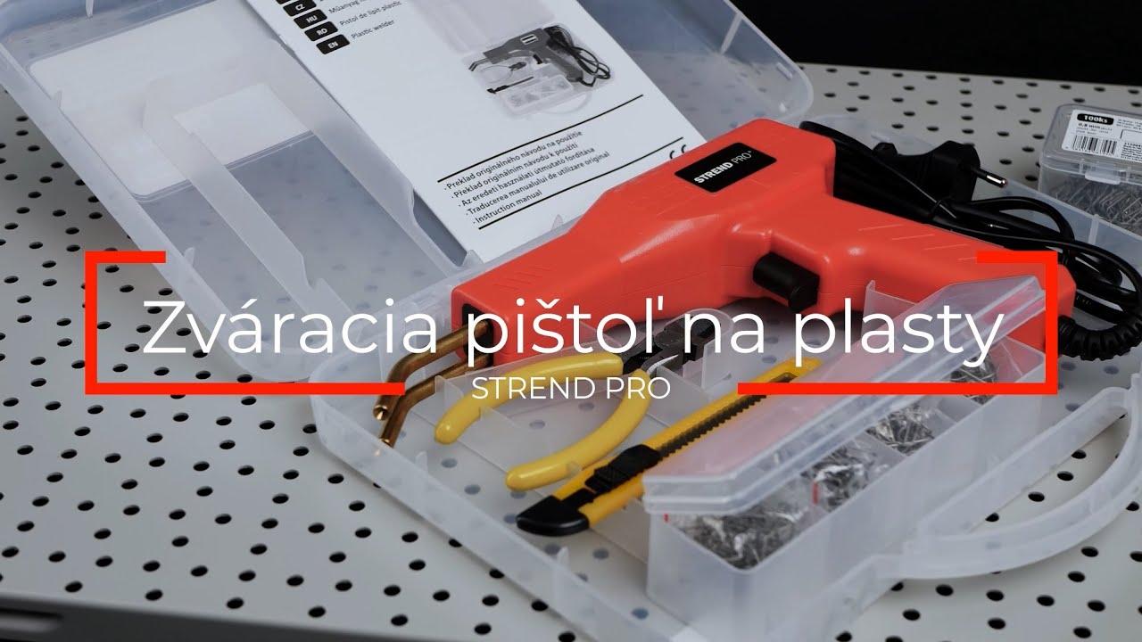 2130045 - Zváracia pištoľ na plasty Strend Pro