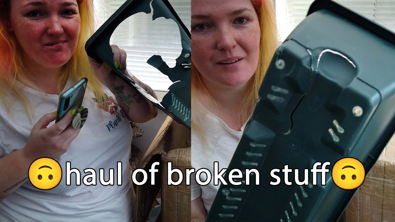 Unboxing Broken Inventory 😫😓 | Small Business Owner - YouTube
