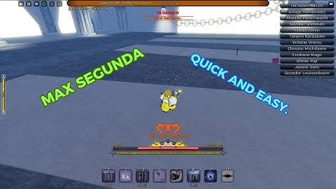 [PEROXIDE] EASIEST WAY TO MAX UR SEGUNDA IN 10 MINUTES! (stats in the comments)
