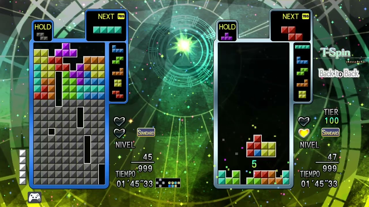 【Tetris the Grandmaster 4】SHIRANUI | Kazuhisa vs. Tier 100